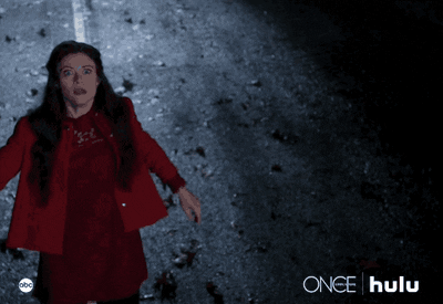 Once Upon A Time Ruby Running Away GIF