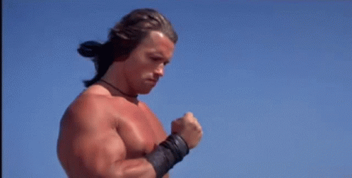One Day Arnold Schwarzenegger GIF