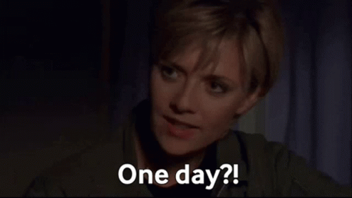 One Day Samantha Carter GIF