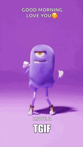 One Eye Monster Tgif Meme GIF