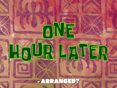 One Hour Later For The Timesheet Meme GIF