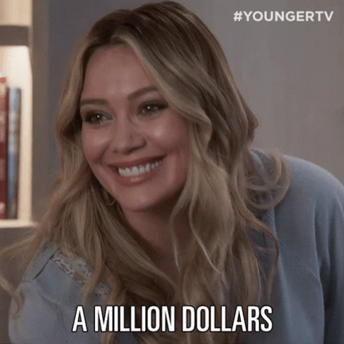 One Million Dollars Hilary Duff Younger GIF