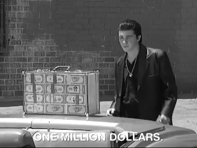 One Million Dollars The Amanda Show GIF