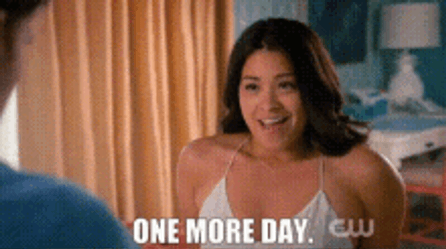 One More Day Jane The Virgin Gina Rodriguez GIF