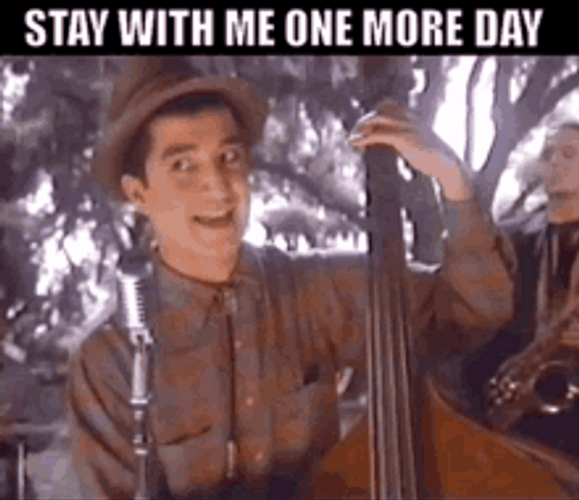 One More Day Stay Song Oingo Boingo 80s GIF