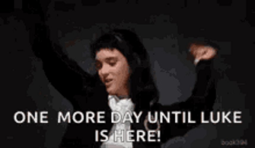 One More Day Woman Happy Dance Meme GIF