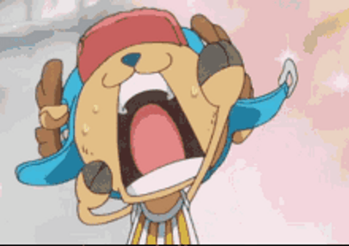 One Piece Chopper Funny Spinning GIF