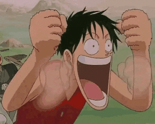 One Piece Excited Gif GIF