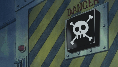 One Piece Franky Press Self Destruct Button GIF