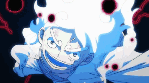 One Piece Luffy Haki Punch GIF