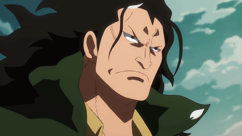 One Piece Monkey D Dragon Looking Far Ahead GIF