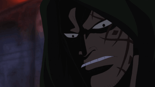 One Piece Monkey D Dragon Looking Shocked GIF