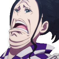 One Piece Nico Robin Sticker GIF