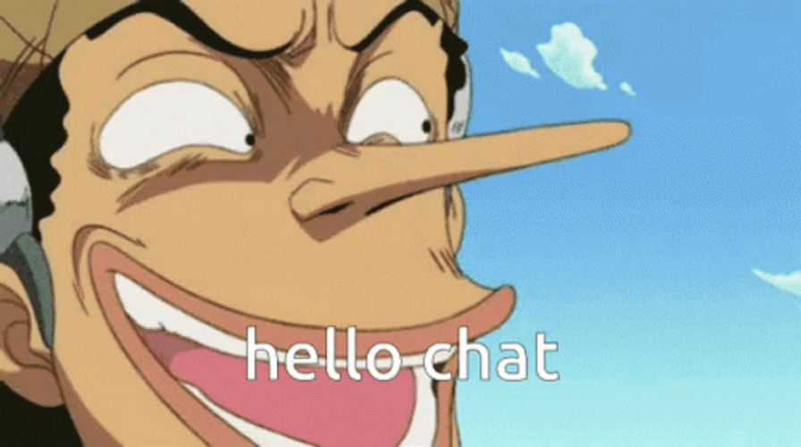One Piece Usopp And Nami Chatting GIF