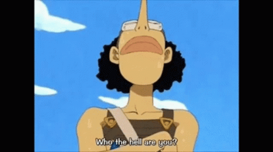 One Piece Usopp Shouting At Rooftop GIF