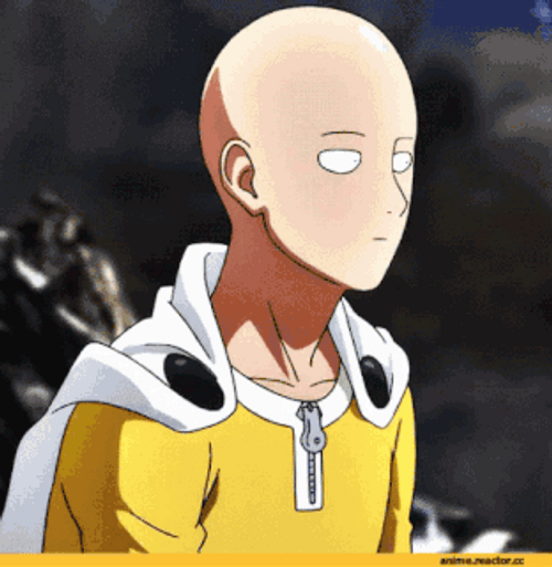 anime gif  One Punch Man  anime  funny pictures  best jokes comics  images video humor gif animation  i lold
