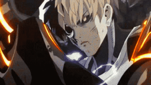One Punch Man Genos Power GIF