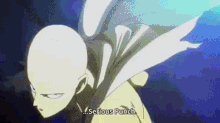 One Punch Man Saitama Strong Blow GIF