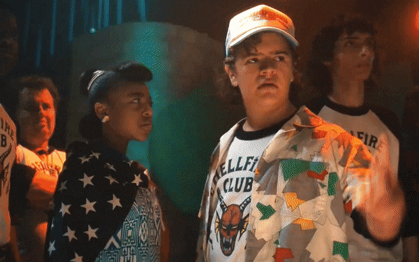 One Sec Stranger Things GIF