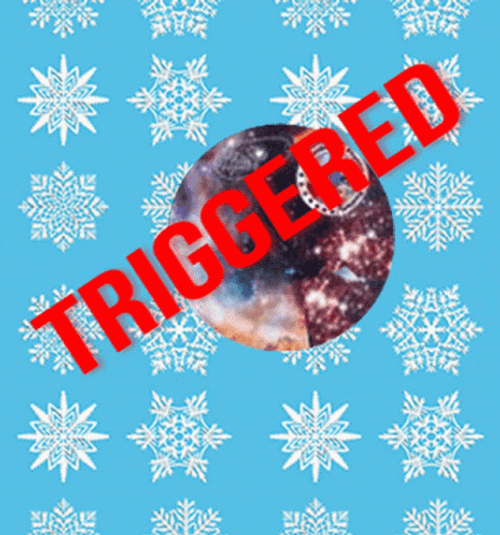 One Triggered Snowflake GIF