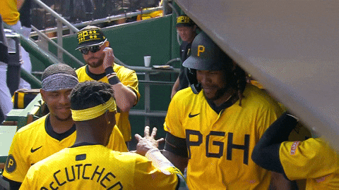 Oneil Cruz Hand Five Celebration GIF