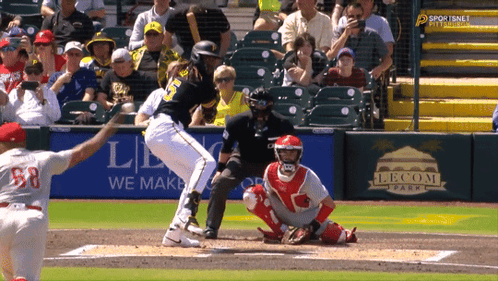 Oneil Cruz Hitting The Ball GIF