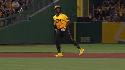 Oneil Cruz Hyped Up GIF