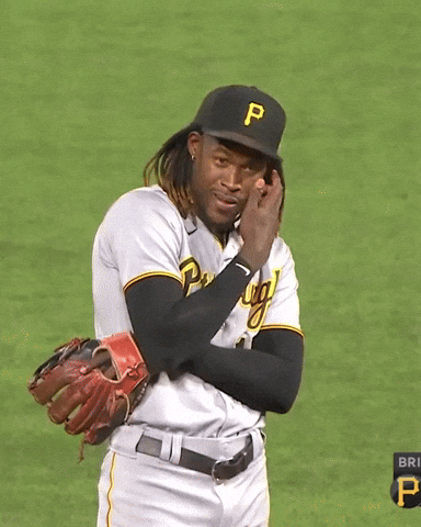 Oneil Cruz Scratching His Face GIF