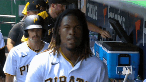 Oneil Cruz Waving On The Camera GIF