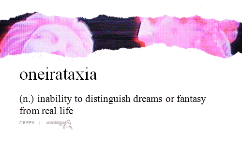 Oneirataxia Word Artwork GIF