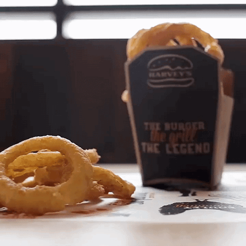 Onion Rings The Burger The Grill The Legend