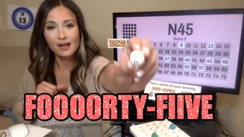 Online Bingo Game Livestream GIF