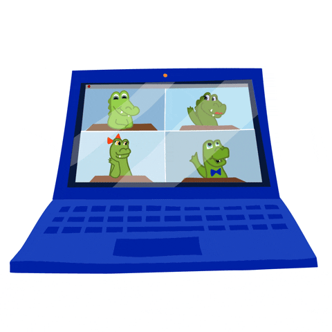 Online Class Zoom Meeting GIF