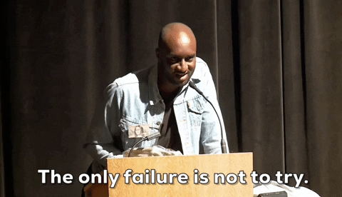 Only Failure Is Not To Try Virgil Abloh GIF