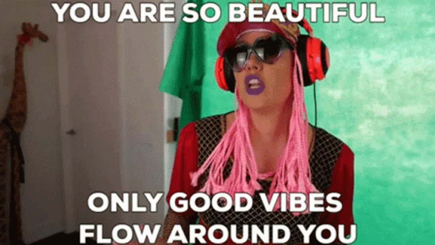 Only Good Vibes Twizzfizz Gamer GIF