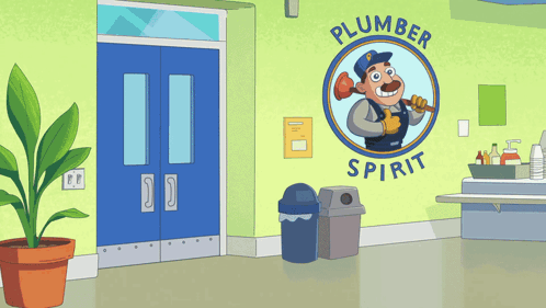 Only Plumber Can Enter This Hub GIF
