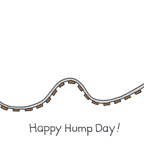 Only Wednesday Happy Hump Day Chippy The Dog GIF