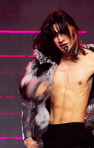 Onlyoneof Junji Abs Shown Kpop GIF