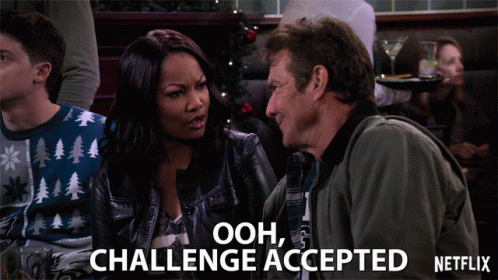 Ooh Challenge Accepted GIF
