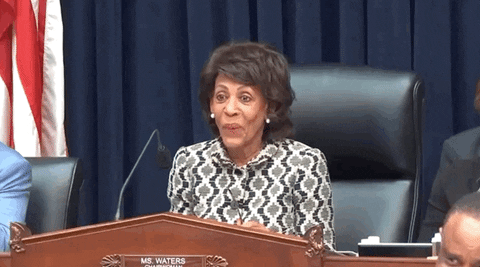 Ooh Judge Maxine Waters GIF