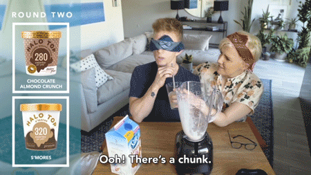 Ooh Theres A Chunk Milkshake GIF