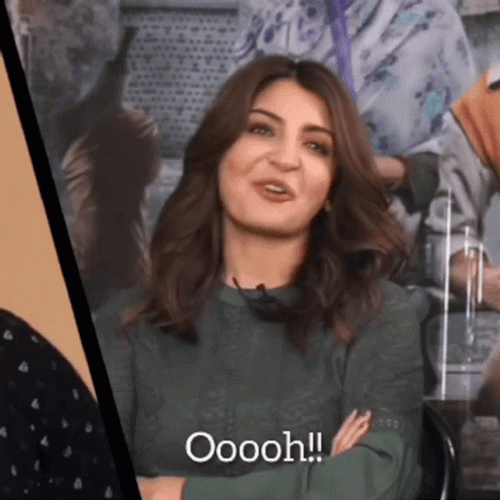 Oooh Anushka Sharma Not Believe In Story GIF