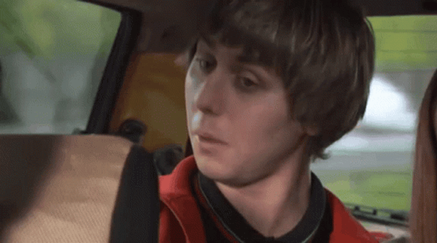 Oooh Man Saw Something In The Car GIF
