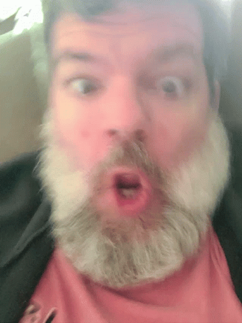 Oooo Artmold With Beard GIF