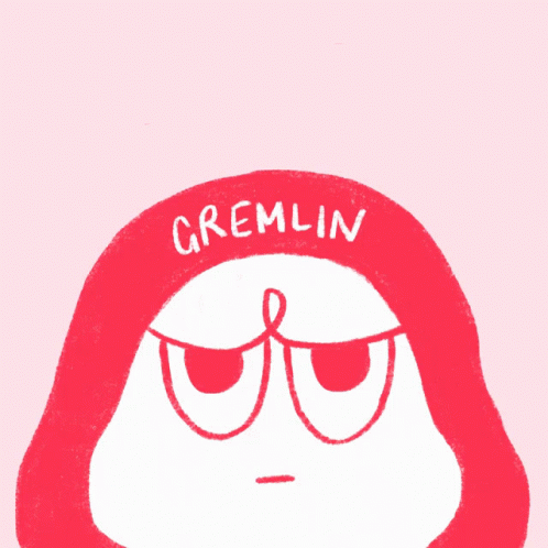 Oops Gremlin Cartoon