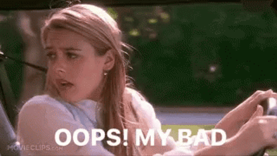 Oops My Bad Alicia Silverstone GIF