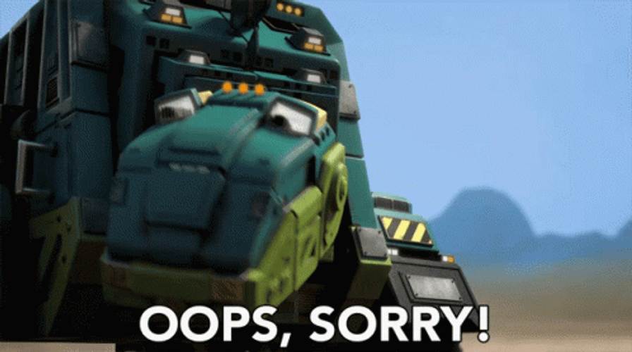 Oops Sorry Dinotrux GIF