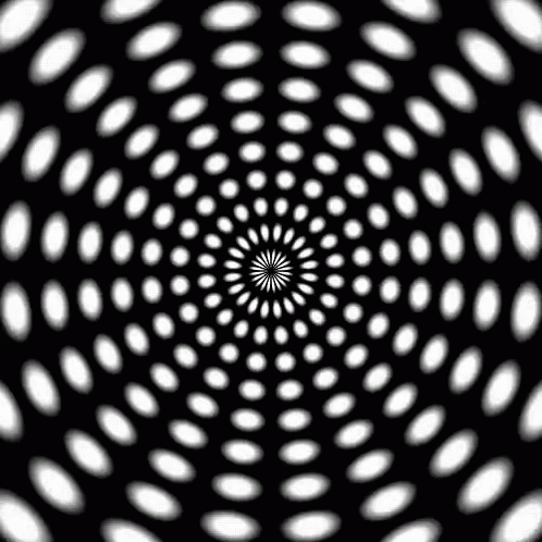 Op Art Hypnosis Spiral GIF