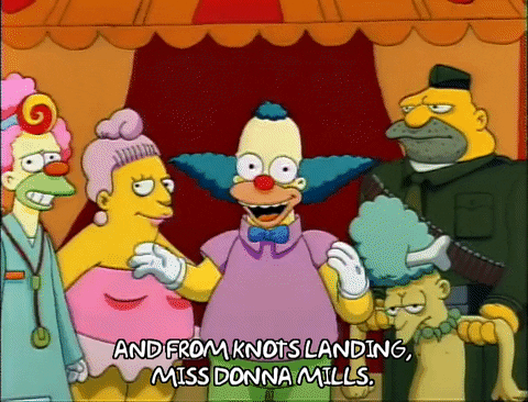 Open Arms Krusty The Clown Show GIF
