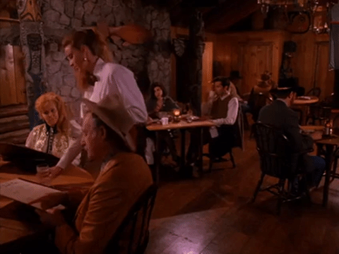 Open Book Restaurant Twin Peaks GIF